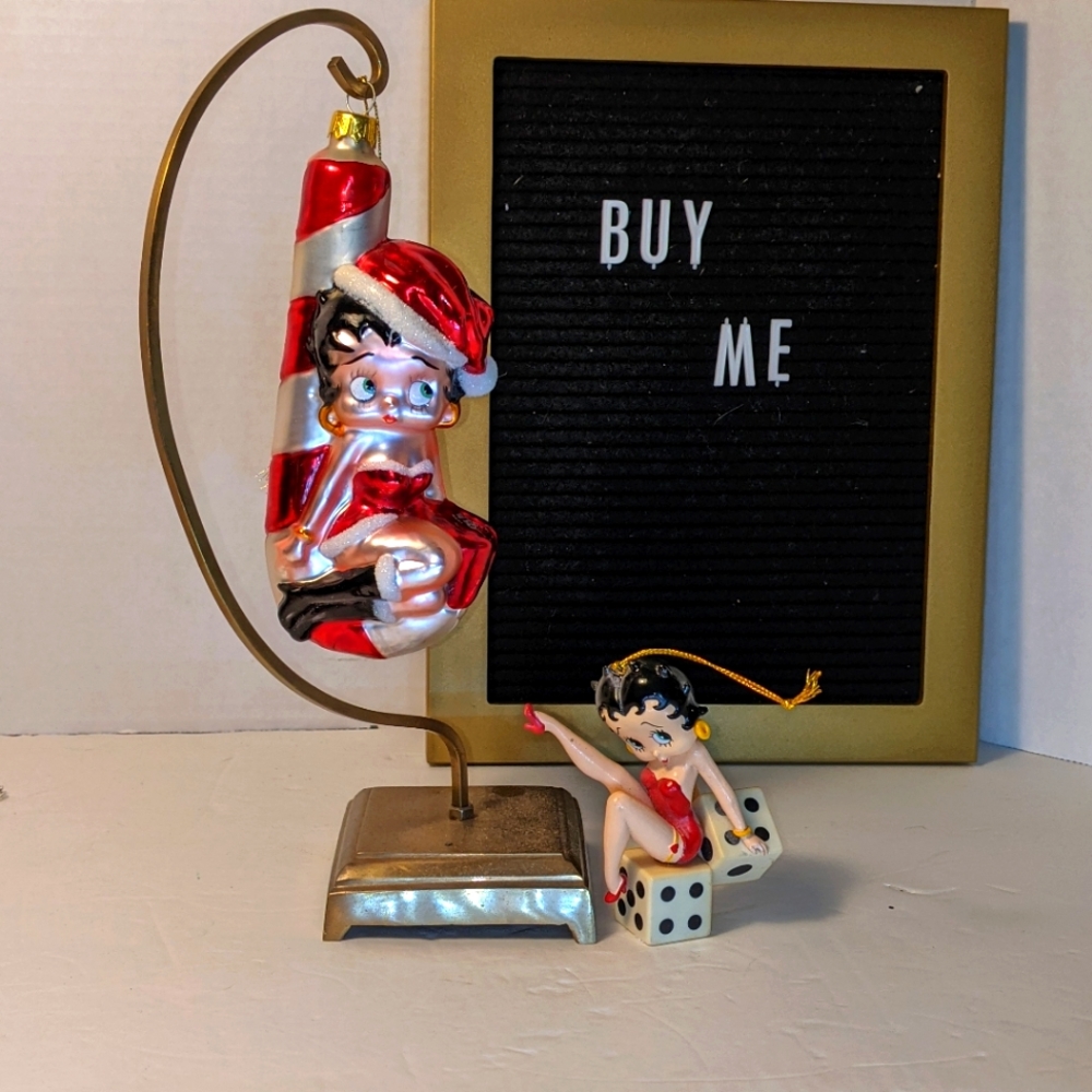 VTG Betty Boop Ornaments 2